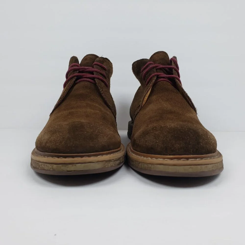 1901 Canyon Mens Size 9 Brown Suede Formal Casual Chukka Boots Shoes